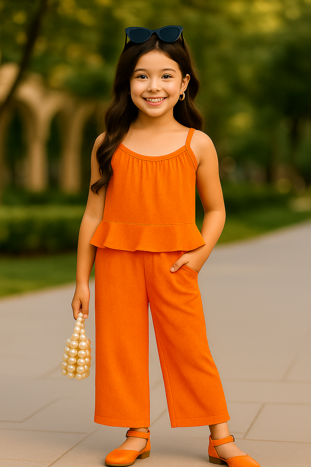Orange Co-ord set