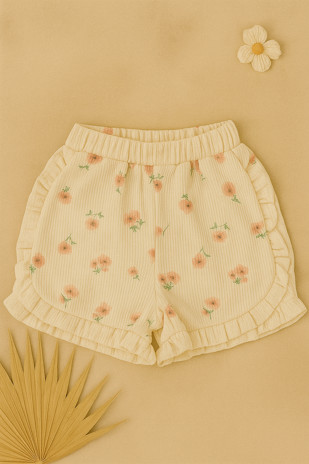 Floral shorts set