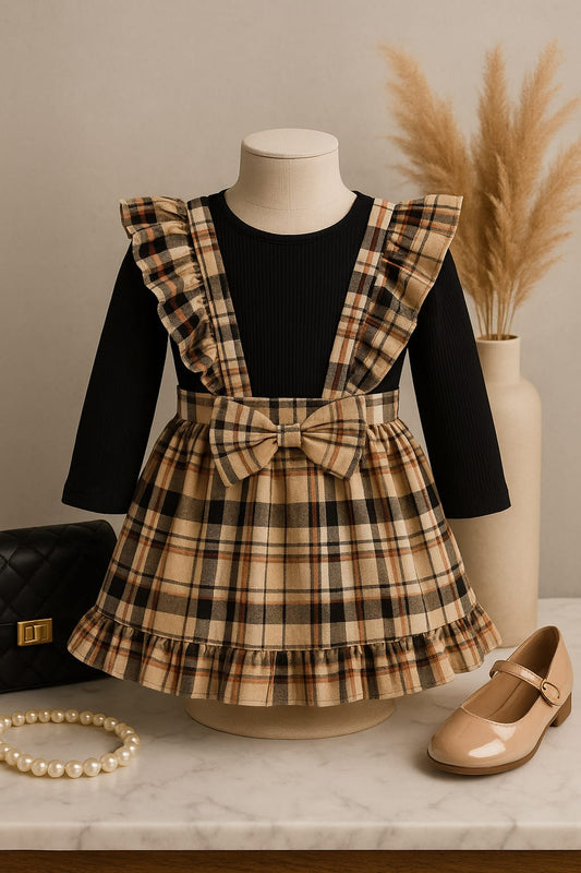 Classic Plaid Skirt set