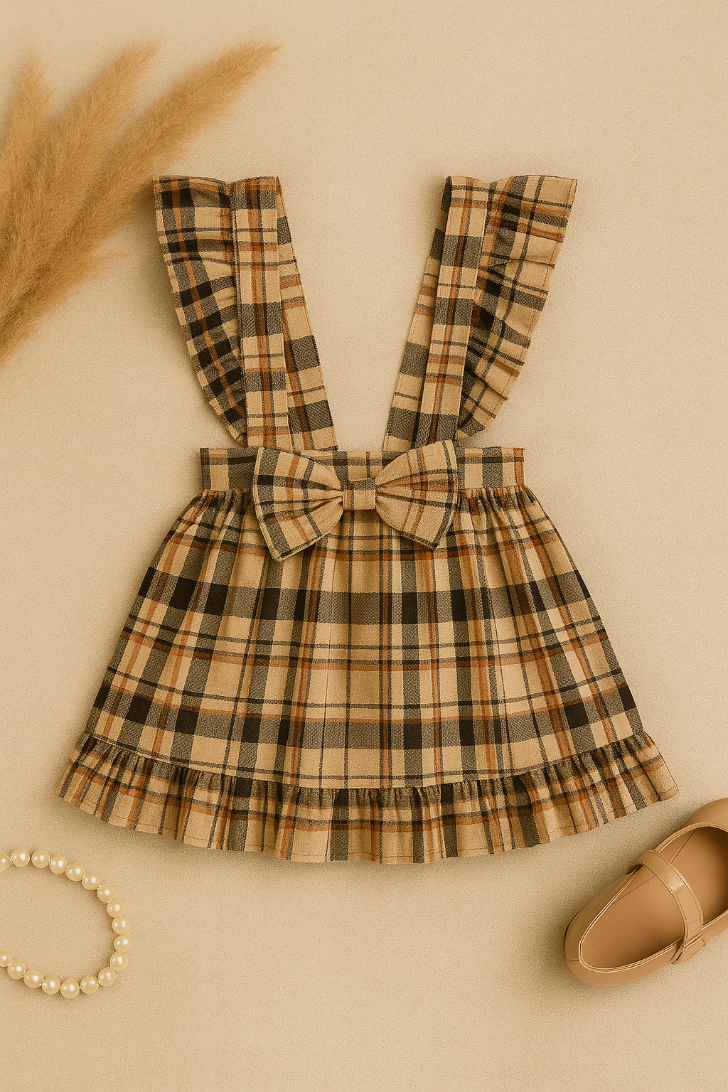 Classic Plaid Skirt set