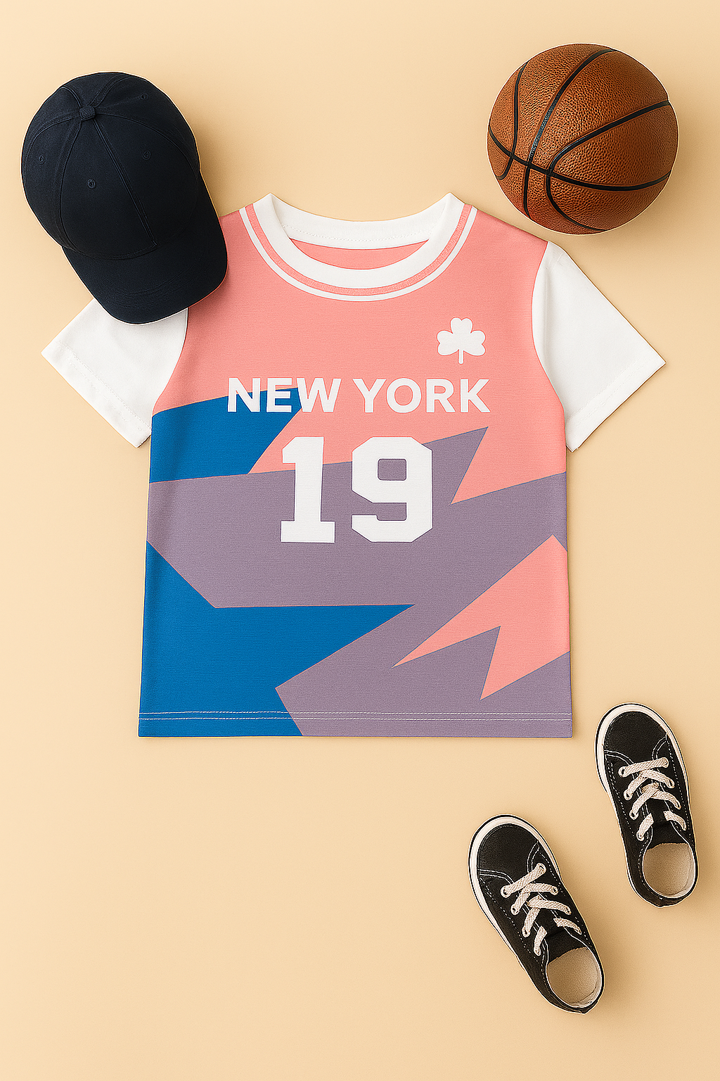 Pink n White Soccer Set