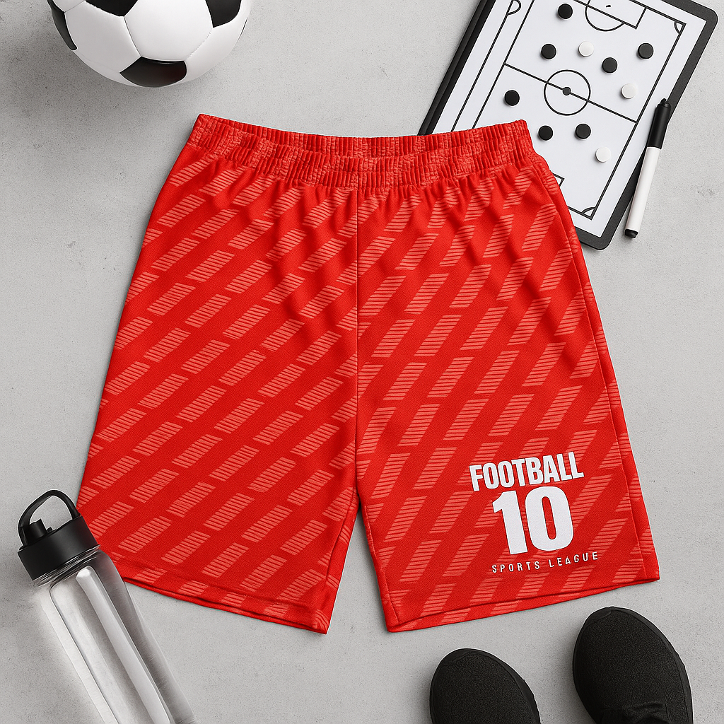 Red Soccer Set