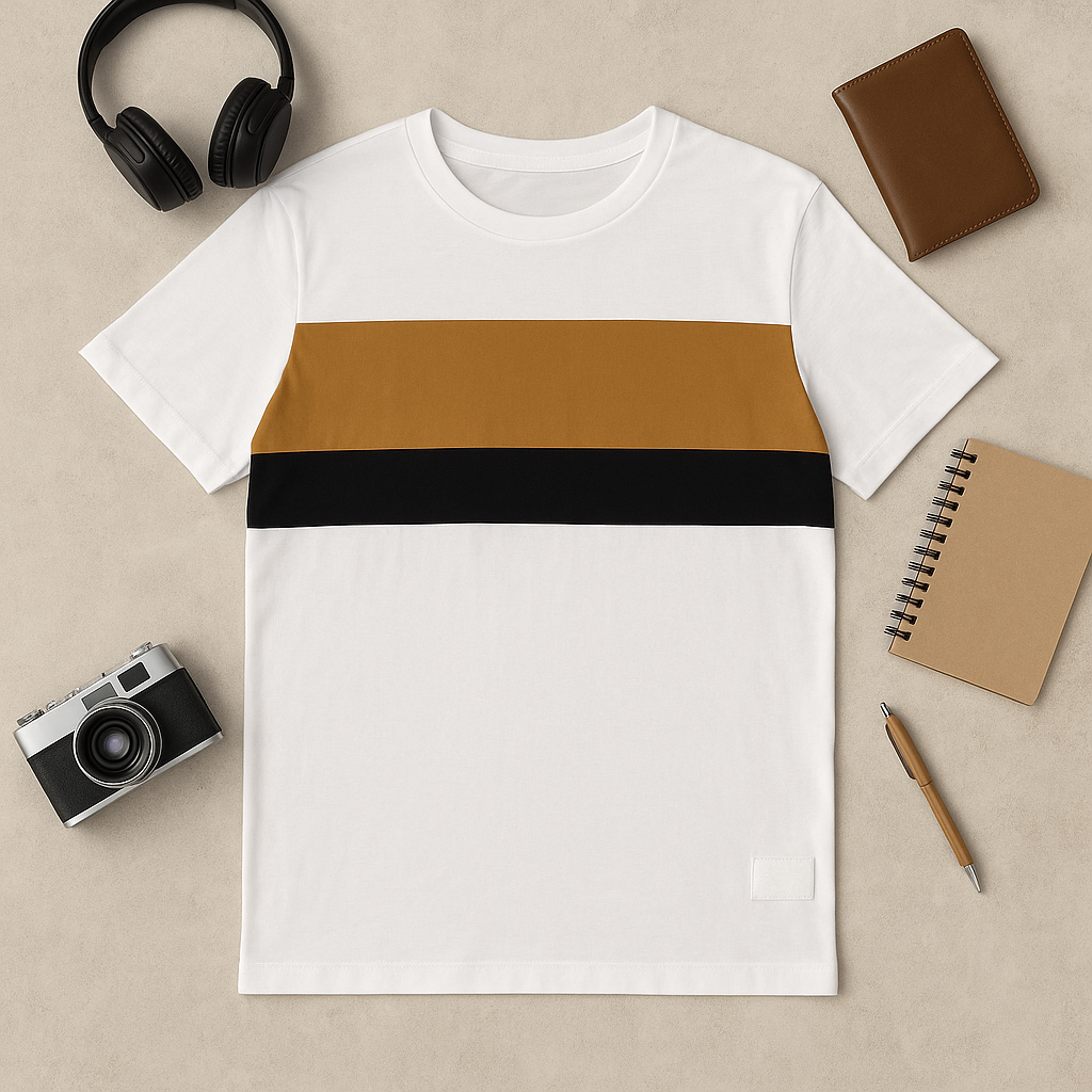 Rust Stripes Short set